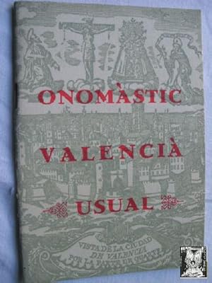 ONOMÁSTIC VALENCIÀ USUAL