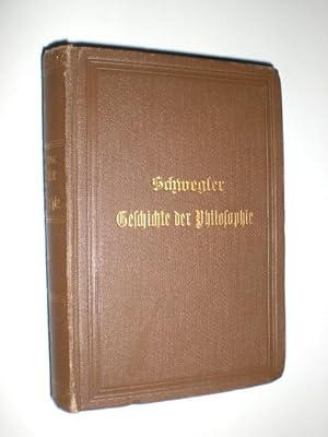 Imagen del vendedor de Geschichte der Philosophie im Umri. Ein Leitfaden zur bersicht. Neue Ausgabe. Durchgesehen und ergnzt von J. Stern. a la venta por Stefan Kpper