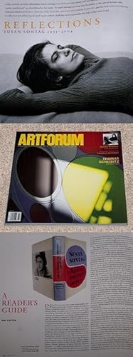 Seller image for THE ARTFORUM MAGAZINE ISSUE: REFLECTIONS ON SUSAN SONTAG 1933-2004 - Rare Fine Copy of The Landmark Magazine Issue - ONLY COPY ONLINE for sale by ModernRare