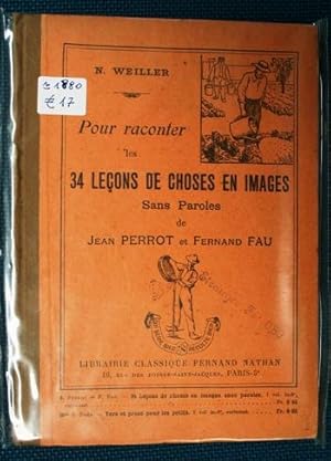 34 leçons de choses en images sans parole