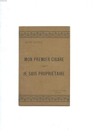 Seller image for MON PREMIER CIGARE. JE SUIS PROPRIETAIRE for sale by Le-Livre