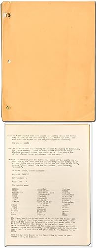 Bild des Verk�ufers f�r Handbook for the Cecil B. DeMille Production "Samson and Delilah" zum Verkauf von Between the Covers-Rare Books, Inc. ABAA
