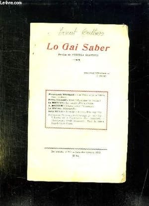 Bild des Verkufers fr LO GAI SABER N 253 SETEMBRE OCTOBRE 1953. zum Verkauf von Le-Livre