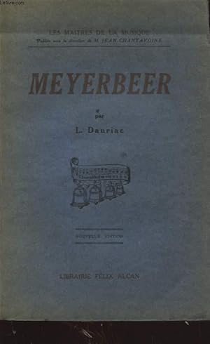 Immagine del venditore per MEYEBEER venduto da Le-Livre