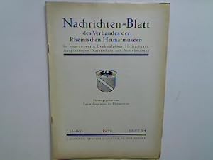 Zur Organisation der Denkmalpflege - Grundsätzliches, Persönliches, Praktisches. - Heft 3/4 - 192...