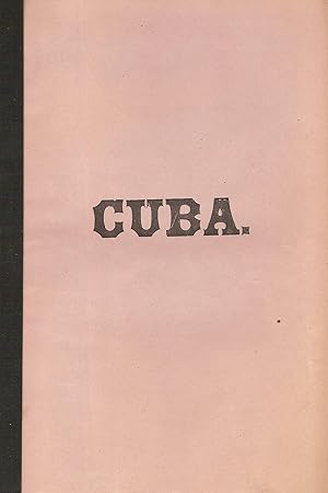 Seller image for CUBA. for sale by Legacy Books