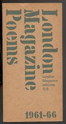 Imagen del vendedor de London Magazine Poems, 1961-66: Number 6/6 a la venta por Between the Covers-Rare Books, Inc. ABAA