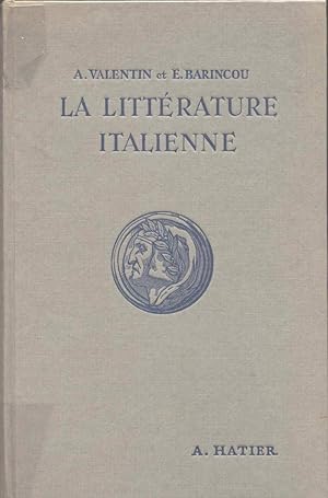 Seller image for La littrature italienne par les textes for sale by Calepinus, la librairie latin-grec