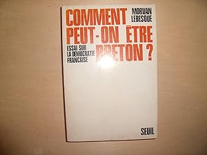 Seller image for COMMENT PEUT ON ETRE BRETON ? for sale by Le temps retrouv