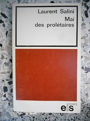 Image du vendeur pour Mai des proletaires mis en vente par Frederic Delbos