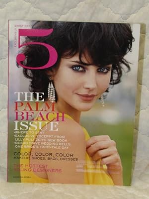 Image du vendeur pour Exclusively Sakfirst 5 The Palm Beach Issue Spring 2004 mis en vente par Princeton Antiques Bookshop