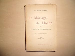 Seller image for LE MARIAGE DE LA HOCHE for sale by Le temps retrouv