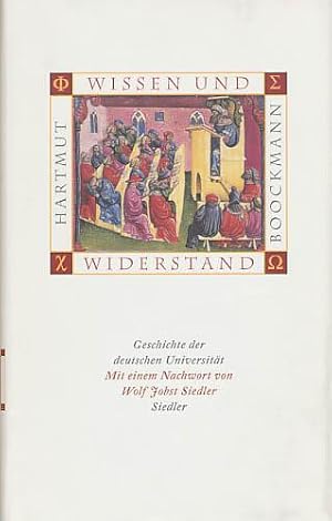 Bild des Verkufers fr Wissen und Widerstand. Geschichte der deutschen Universitt. zum Verkauf von Antiquariat Lenzen