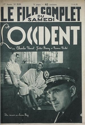 Seller image for L'OCCIDENT : Le Film Complet du Samedi n2119 du 11-6-1938 for sale by Bouquinerie L'Ivre Livre