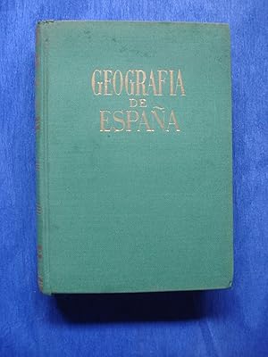 Imagen del vendedor de GEOGRAFA DE ESPAA a la venta por Ernesto Julin Friedenthal