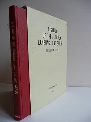 Seller image for A study of the jurchen language and script. Reconstruction and decipherment. for sale by Librairie Le Trait d'Union sarl.