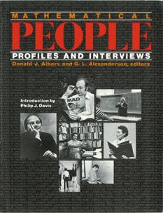 Seller image for Mathematical People: Profiles and Interviews. for sale by The Bookworm