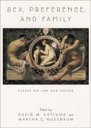 Immagine del venditore per Sex, Preference, and Family Essays on Law and Nature venduto da Mahler Books