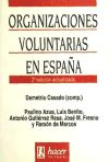 Bild des Verkufers fr Organizaciones voluntarias en Espaa zum Verkauf von Agapea Libros