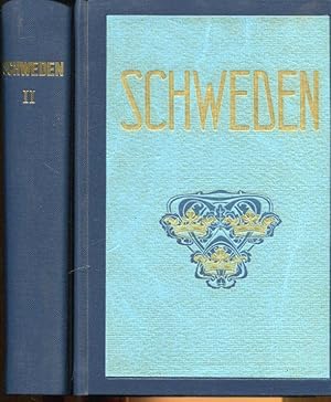 Bild des Verkufers fr Schweden. Historisch- statistisches Handbuch. Im Auftrag der kgl. Regierung. 1 Teil: Land und Volk. 2. Teil: Gewerbe. zum Verkauf von Antiquariat am Flughafen