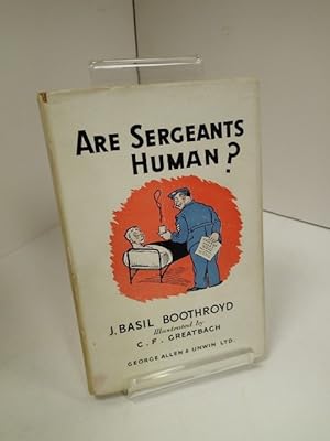 Seller image for Are Sergeants Human? for sale by YattonBookShop PBFA