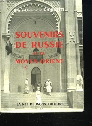 Immagine del venditore per SOUVENIRS DE RUSSIE ET DU MOYEN-ORIENT venduto da Le-Livre