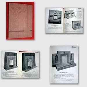 Bild des Verkufers fr Carron Company of Falkirk MODERN FIREPLACES 1937 Catalogue & Price List. zum Verkauf von Tony Hutchinson