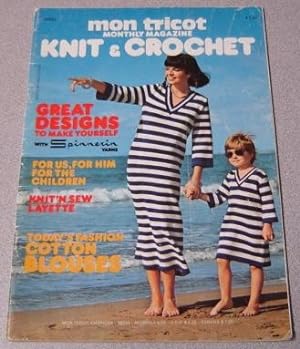 Mon Tricot Knit & Crochet Monthly Magazine #MD32 5/76