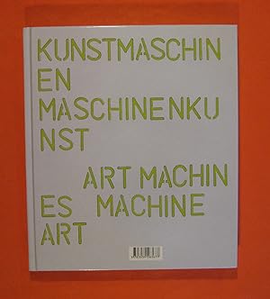 Seller image for Kunstmaschinen Maschinenkunst Art Machines Machine Art for sale by Pistil Books Online, IOBA