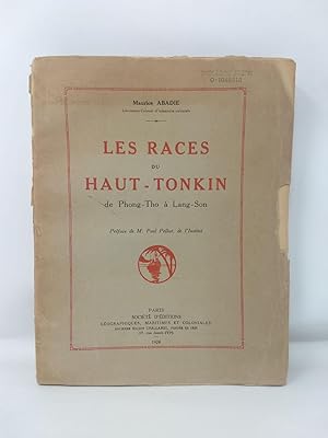 Imagen del vendedor de LES RACES DU HAUT-TONKIN De Phong-Tho a Lang-Son ; The Peoples of Upper Tonkin a la venta por Aardvark Rare Books, ABAA