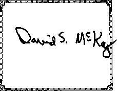 SIGNED BOOKPLATES/AUTOGRAPHS by nasa's DAVID S. McKAY