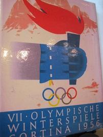 Olimpia 1956 Winterspiele Cortina Da offizielle Standardwerk des österreichischen Olympischen Com...