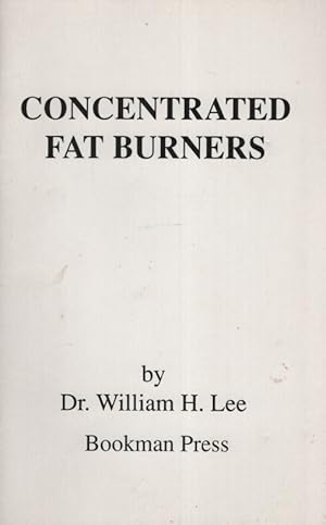 Seller image for Concentrated Fat Burners for sale by Dromanabooks