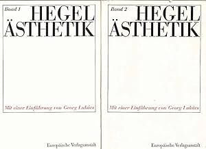 Seller image for sthetik / Georg Wilhelm Friedrich Hegel. Hrsg. von Friedrich Bassenge. Mit e. einfhrenden Essay von Georg Lukcs; for sale by Licus Media