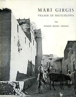Bild des Verkufers fr MR GIRGIS, VILLAGE DE HAUTE-EGYPTE zum Verkauf von Le-Livre