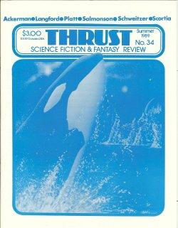 Image du vendeur pour THRUST Science Fiction in Review: No. 34, Summer 1989 mis en vente par Books from the Crypt