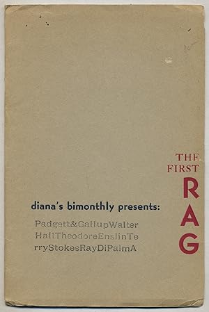 Bild des Verkufers fr Diana's Bimonthly "The First Rag" - February 1972, Vol. 1, No. 1 zum Verkauf von Between the Covers-Rare Books, Inc. ABAA