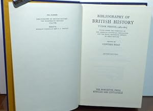 Bild des Verkufers fr BIBLIOGRAPHY OF BRITISH HISTORY: TUDOR PERIOD, 1485-1603 zum Verkauf von RON RAMSWICK BOOKS, IOBA