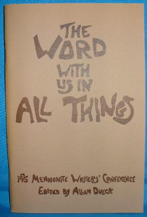 Seller image for The Word With Us in All Things for sale by Alhambra Books