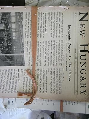 New Hungary Vol. 3 No. 1-9 January- August 1952