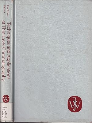 Seller image for Techniques And Applications Of Thin Layer Chromatography for sale by Jonathan Grobe Books