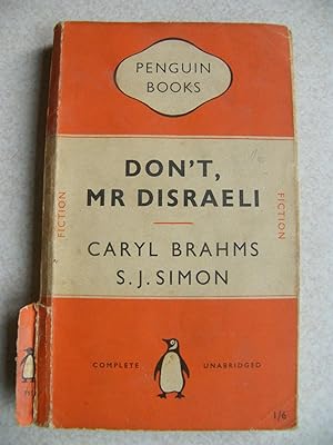 Don't Mr Disraeli