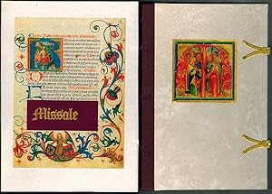Das Missale des Grafen Asmus von Wertheim. [Faksimile] Missale, kísérotanulmány az Országos Széch...