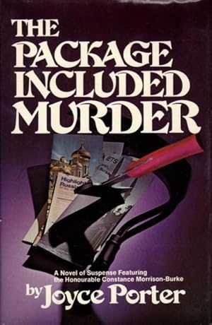 Seller image for THE PACKAGE INCLUDED MURDER: A Novel of Suspense Featuring the Honourable Constance Morrison-Burke. for sale by Bookfever, IOBA  (Volk & Iiams)