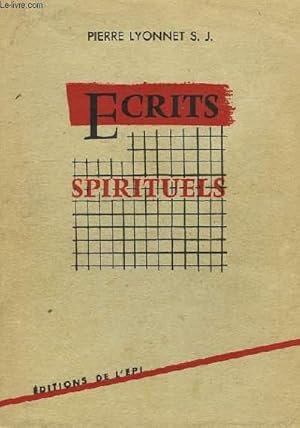 Bild des Verkufers fr ECRITS SPIRITUELS zum Verkauf von Le-Livre