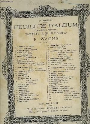 Seller image for FEUILLES D'ALBUM for sale by Le-Livre