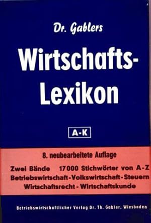 Wirtschaftslexikon A-K