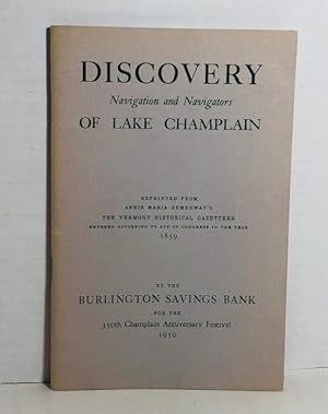 Discovery: Navigation and Navigators Of Lake Champlain