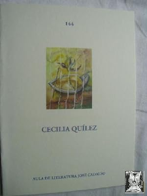 Imagen del vendedor de CECILIA QULEZ a la venta por Librera Maestro Gozalbo