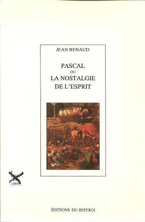 Immagine del venditore per Pascal ou la Nostalgie de L'Esprit venduto da Works on Paper